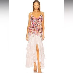 Elliatt Perla Floral Tiered Maxi Dress
